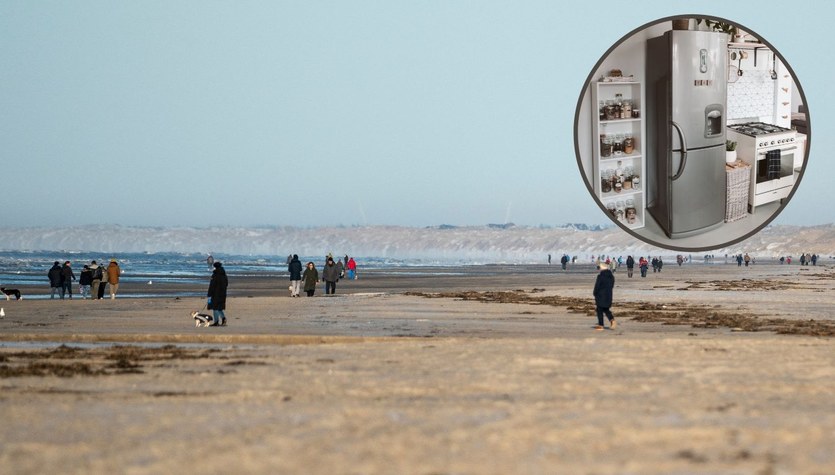  Płynący do Gdańska statek zgubił 46 kontenerów. Na plaży znaleziono lodówki