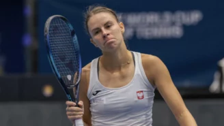 Magda Linette - Anhelina Kalinina. Wynik meczu na żywo, relacja live. Półfinał WTA 250 w Rouen
