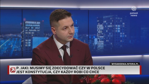 - Zabezpieczamy tego typu wypowiedzi i będziemy pozywali. Jak ktoś chce to zmierzy się z tym w sądzie - podkreślił Patryk Jaki pytany o komentarze mówiące o tym, że Zbigniew Ziobro nie choruje na raka krtani.