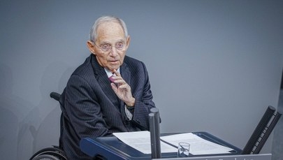 Nie żyje Wolfgang Schaeuble, były przewodniczący Bundestagu 