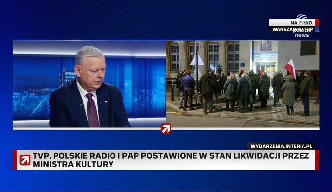 Suski w "Gościu Wydarzeń": Działania ministra Sienkiewicza są bezprawne