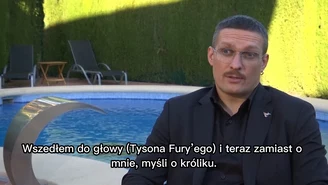 Ołeksandr Usyk: Wszedłem do głowy (Tysona Fury’ego) i teraz zamiast o mnie, myśli o króliku. Wywiad. WIDEO