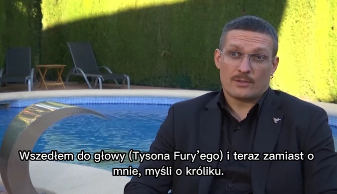 Ołeksandr Usyk: Wszedłem do głowy (Tysona Fury’ego) i teraz zamiast o mnie, myśli o króliku. Wywiad. WIDEO