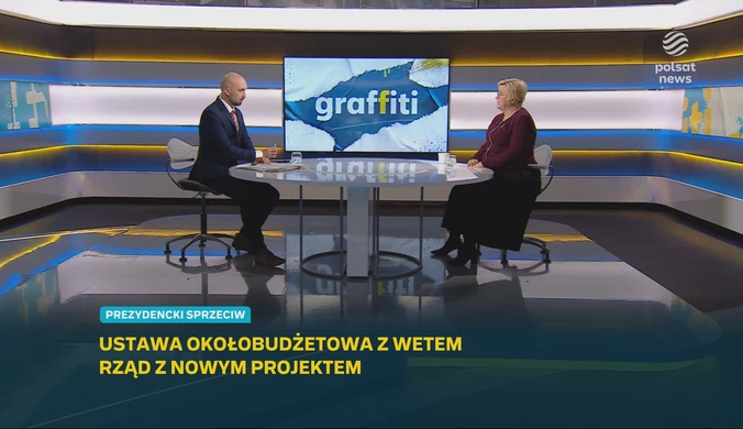 Ignaczak-Bandych w "Graffiti" o zmianach w TVP: To jest skandal, coś gorszącego