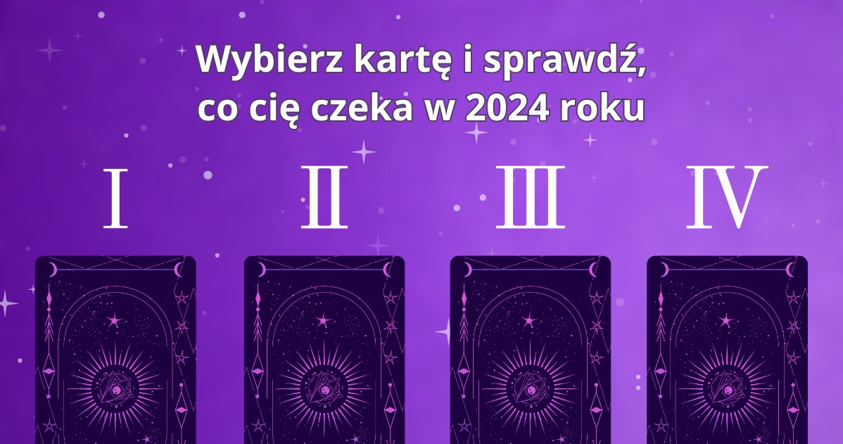 Sprawdź, czego, doświadczysz, nowym, roku, Karty, Tarot, mają, ogromną, przewidywania, przyszłości, jednak, istotne, jest, twoje Sprawdź, co czeka cię w 2024 roku. Zaufaj swojej intuicji i wybierz kartę