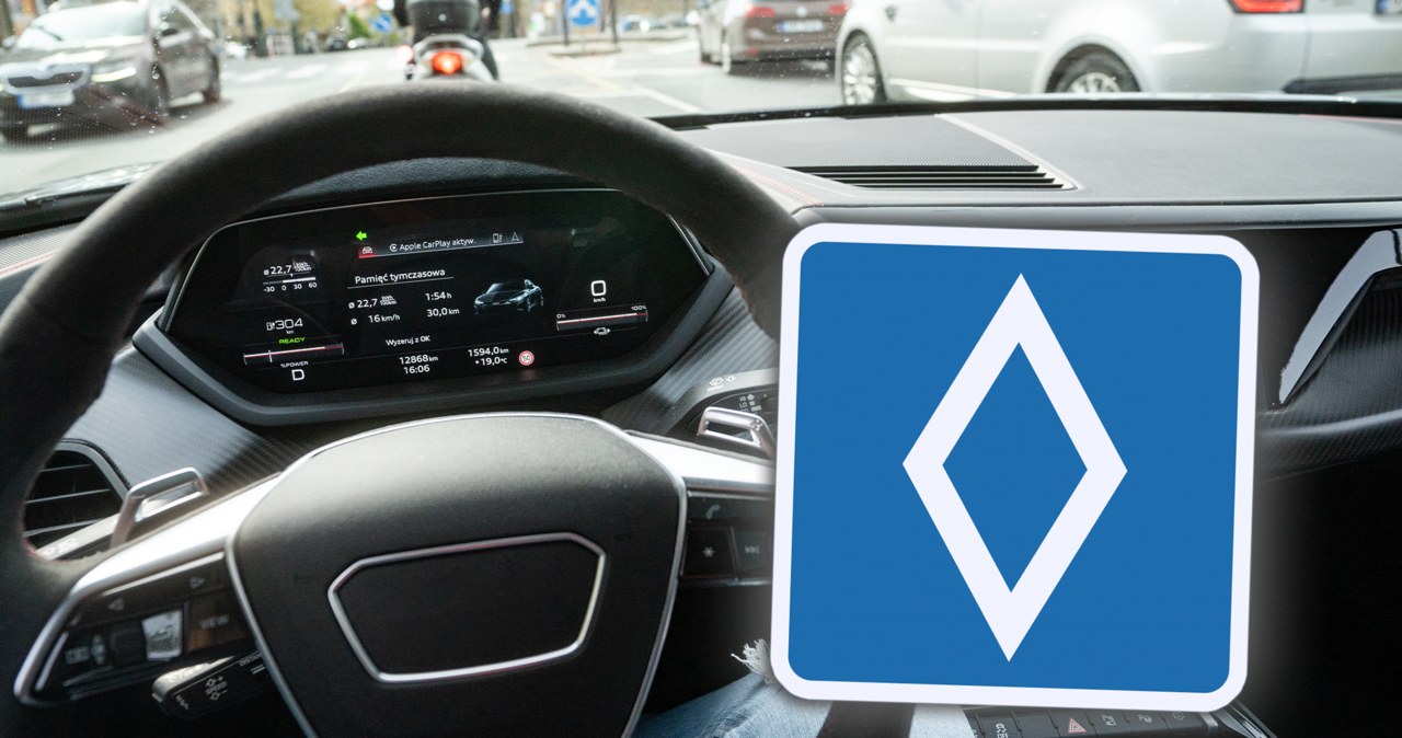 wiadomości,aktualności,Interia Znak z diamentem zaskakuje kierowców. Potem sypią się mandaty po 600 zł