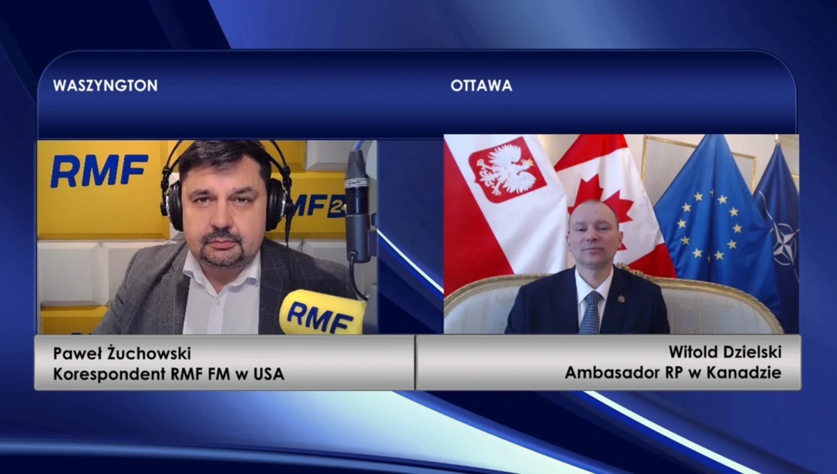 To był rok wielu wizyt przedstawicieli Kanady w Polsce, ale i polskich polityków w Kanadzie, czas zacieśniania relacji w kwestiach zdrowia, energetyki i wsparcia dla Ukrainy. "Przed nami kolejny bardzo ważny rok" - mówi w rozmowie z korespondentem RMF FM Pawłem Żuchowskim ambasador RP w Kanadzie Witold Dzielski.