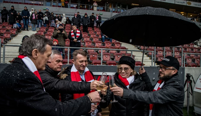 Trening Noworoczny Cracovii w smutnym czasie. "Profesor zawsze w pamięci"