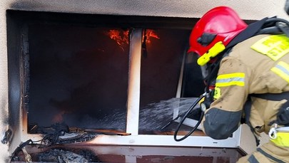 Pożar domu w Stalowej Woli. Nie żyje jedna osoba