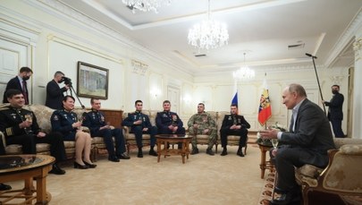 Putin rozmawiał z żołnierzami. "Ukraina nie jest wrogiem. Zachód jest"