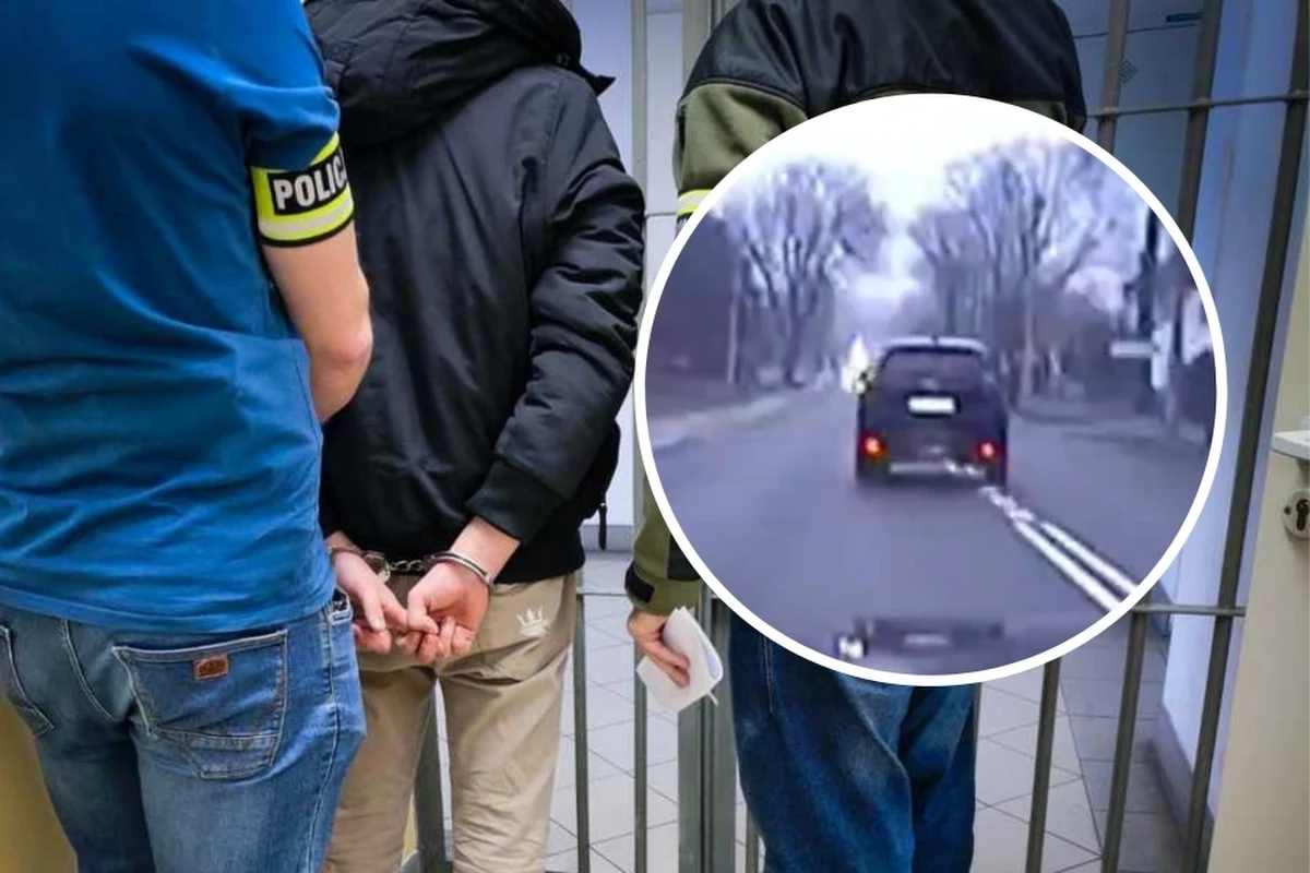 Uciekał przed policją samochodem, później pieszo, miał przy sobie narkotyki, ale nie posiadał uprawnień do prowadzenia pojazdów. Teraz 22-latkowi grozi kilka lat więzienia. 