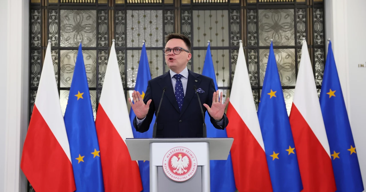 Konferencja marszałka Szymona Hołowni. Chodzi o decyzję Sądu Najwyższego 