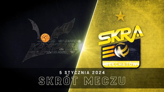 Skrót meczu Barkom Każany Lwów – PGE GiEK Skra Bełchatów 2:3 (22:25, 26:24, 16:25, 25:20, 10:15) - siatkówka, PlusLiga 2023/2024, 15. kolejka.

_______
Barkom-Każany: Deniss Petrovs, Luciano Palonsky, Vladyslav Shchurov, Vasyl Tupchii, Ilia Kovalov, Mousse Gueye – Yaroslav Pampushko (libero) oraz Oleh Shevchenko, Vitalii Kucher, Bohdan Mazenko, Kristers Dardzans. Trener: Ugis Krastins.
PGE GiEK Skra: Adrian Aciobanitei, Bartłomiej Lemański, Dawid Konarski, Bartłomiej Lipiński, Mateusz Poręba, Grzegorz Łomacz – Benjamin Diez (libero) oraz Przemysław Kupka, Pierre Derouillon, Wiktor Nowak. Trener: Andrea Gardini.