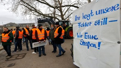 Rolnicy zablokują autostrady w Niemczech 