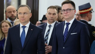 Prezydent porozmawia z Hołownią o sprawie Kamińskiego i Wąsika