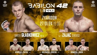 Babilon MMA 42. Pełna karta walk gali w Żyrardowie