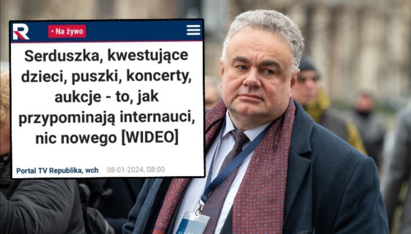 Skandaliczny artykuł TV Republika. "Serduszka, kwestujące dzieci"