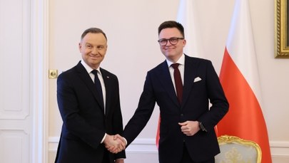 Po spotkaniu Duda - Hołownia. "Nie doszliśmy do porozumienia"