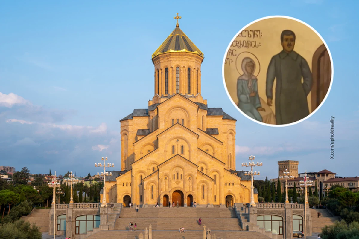 W znajdującym się w stolicy Gruzji - Tbilisi, Soborze Świętej Trójcy, znanym też jako Sameba, najważniejszej świątyni Gruzińskiej Cerkwi Prawosławnej, w Boże Narodzenie wyeksponowano ikonę z wizerunkiem radzieckiego tyrana Józefa Stalina i Matrony Moskiewskiej, prawosławnej świętej. To nie pierwszy taki przypadek - poinformował w poniedziałek portal Radia Swoboda.