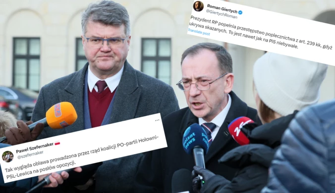 Wąsik i Kamiński w Pałacu Prezydenckim. Fala komentarzy w sieci