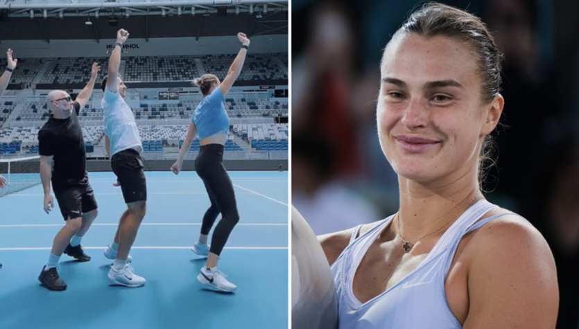 tenis ziemny, wyniki żywo, Radwańska, Domachowska, ATP, WTA, Wimbledon, US Open, Australian Open, French Open Aryna Sabalenka dała niezły popis na krótko przed AO. Wideo hitem w sieci