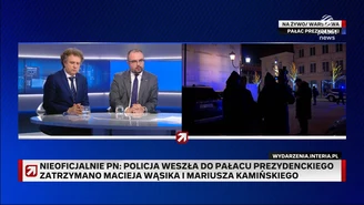 Jabłoński o zatrzymaniu Wąsika i Kamińskiego: Czarny dzień w historii Polski