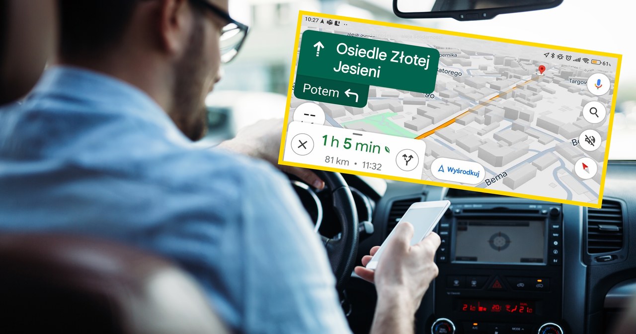 Google Maps z nawigacją w trybie 3D. Jak włączyć tę funkcję? - Motoryzacja  w INTERIA.PL