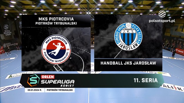 Piotrcovia Piotrków Tryb. - Handball JKS Jarosław 32:24 (16:15).

 

Najwięcej bramek: dla Piotrcovii - Joanna Gadzina 7, Patrycja Królikowska 6, Justyna Świerczek 4, Silvie Polaskova 4; dla JKS - Natalia Dmytrenko 6, Edyta Byzdra 5, Sylwia Matuszczyk 4.