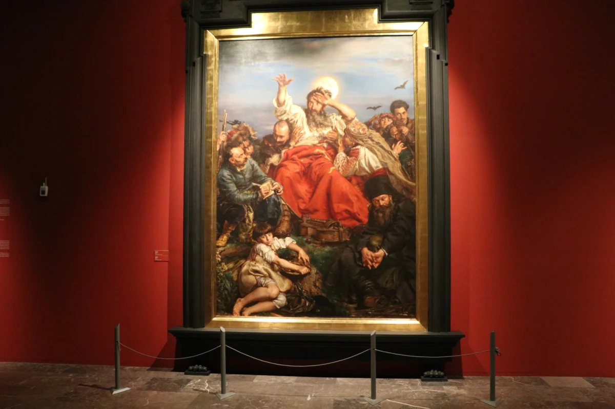 Ponad 64 tysiące osób zobaczyło wystawę "Matejko. Malarz i historia". To druga po prezentacji dzieł Tamary Łempickiej ekspozycja najchętniej oglądana w Muzeum Narodowym w 2023 roku.