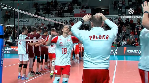 Skrót meczu Mistrzostw Europy Wschodniej: Polska U20 - Łotwa U20 3:0 (25:14, 25:19, 25:19)

