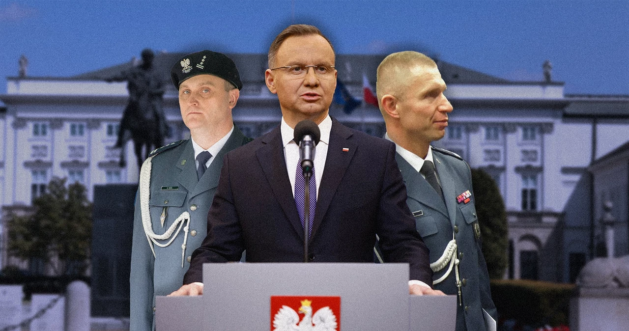 Od lewej: Krzysztof Król, Andrzej Duda i Bartłomiej Hebda