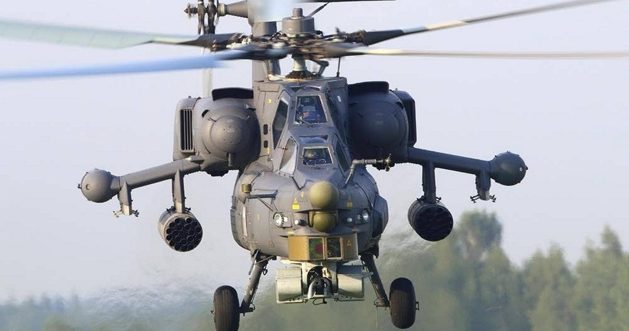Armia Kremla wysłała na Ukrainę najpotężniejsze swoje śmigłowce Mi-28N, by pomogły żołnierzom w końcu przełamać skuteczną obronę sił ukraińskich.