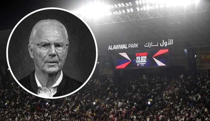 Hańba w Rijadzie. Arabowie zignorowali hołd dla Franza Beckenbauera