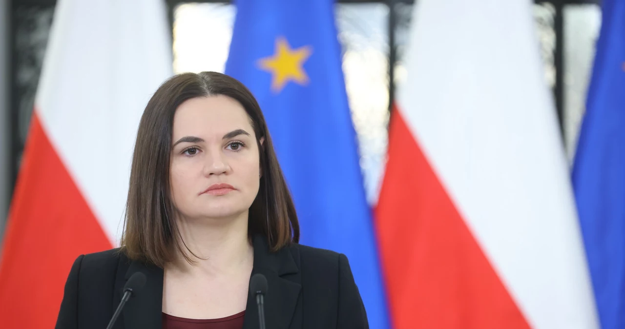 Swiatłana Cichanouska o nadużywaniu sformułowania "więzień polityczny w Polsce"