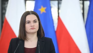 Swiatłana Cichanouska o "więźniach politycznych" w Polsce. Gorzkie słowa