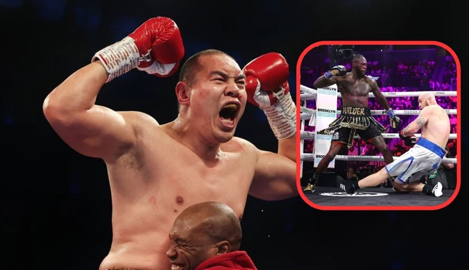 "Chiński potwór" podpisał kontrakt. Wielki hit w wadze ciężkiej. Co zrobi zaszachowany Deontay Wilder?