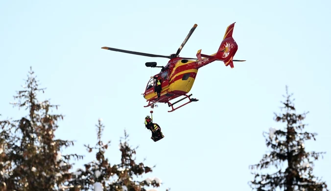 Zawody PŚ przerwane. Kolejny groźny wypadek, w akcji helikopter ratunkowy 