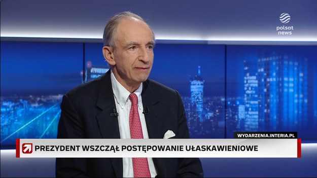 Grzegorz Kępka zapytał w "Gościu Wydarzeń" Władysława Teofila Bartoszewskiego o zatrzymanie Mariusza Kamińskiego i Macieja Wąsika. Politycy od trzech dni prowadzą strajk głodowy. Prezydenta Andrzej Duda ogłosił w czwartek, że wszczyna procedurę ułaskawieniową. W piątek pismo w tej sprawie trafiło do Prokuratora Generalnego.- Trzy dni głodówki to nie jest sytuacja, jaką mieliśmy z prawdziwymi ofiarami komunizmu i więźniami politycznymi - mówił polityk PSL.