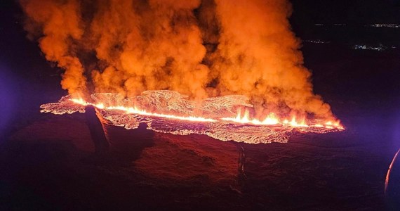 Na Islandii wciąż niespokojnie. W niedzielę doszło do kolejnej erupcji wulkanu w południowo-zachodniej części kraju. Miasteczko Grindavik już po raz drugi zostało ewakuowane.