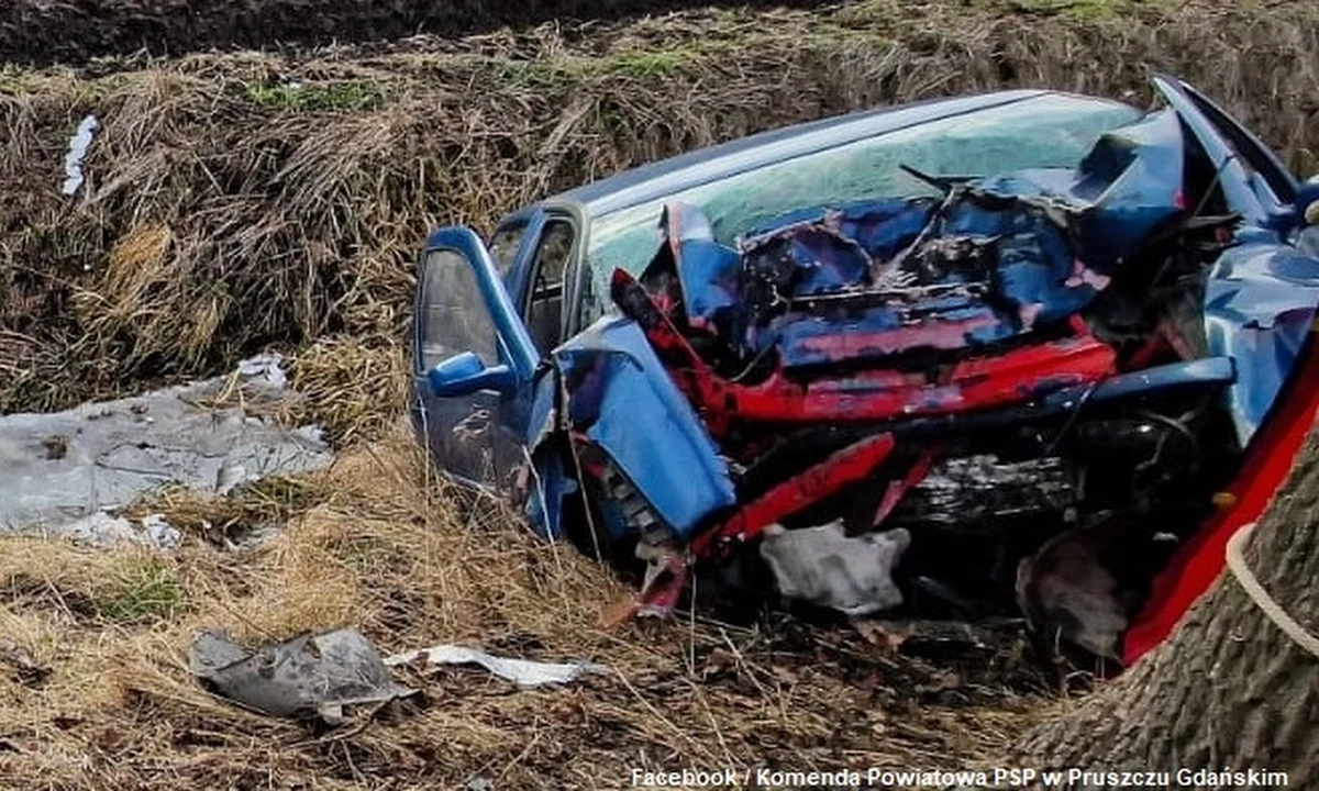 Dwa śmiertelne wypadki drogowe w Pomorskiem. W zdarzeniu w Krzywym Kole zginął 33-latek, a w wyniku wypadku w Wielkim Klinczu zmarła 36-latka.