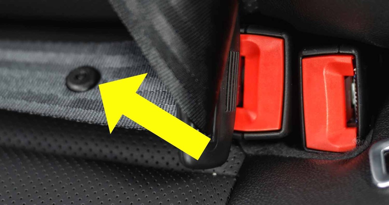 Tajemniczy guzik na pasie bezpieczeństwa. Kierowcy nie wiedzą, do czego służy