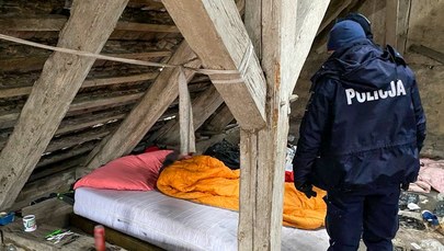Lubuskie: Policjanci uratowali bezdomnego przed śmiercią [FILM]