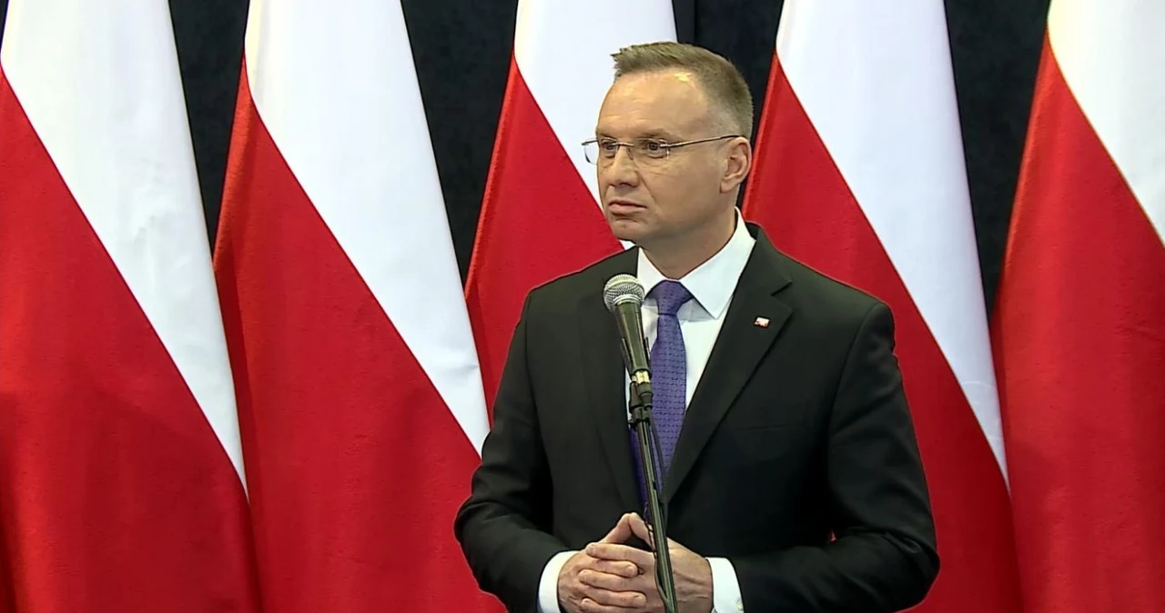 Prezydent Andrzej Duda przemawiał podczas uroczystości z okazji 150. urodzin Wincentego Witosa