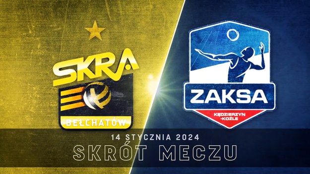 Skrót meczu PGE GiEK Skra Bełchatów – Grupa Azoty ZAKSA Kędzierzyn-Koźle 3:0 (25:12, 28:26, 25:22) - siatkówka, PlusLiga 2024, 16. kolejka.

 

________
Skra: Adrian Aciobanitei, Bartłomiej Lemański, Dawid Konarski, Bartłomiej Lipiński, Mateusz Poręba, Grzegorz Łomacz – Benjamin Diez (libero) oraz Przemysław Kupka, Wiktor Nowak. Trener: Andrea Gardini.
ZAKSA: Daniel Chitigoi, Twan Wiltenburg, Łukasz Kaczmarek, Bartosz Bednorz, Dmytro Paszycki, Marcin Janusz – Erik Shoji (libero) oraz Korneliusz Banach, Bartłomiej Kluth. Trener: Tuomas Sammelvuo.