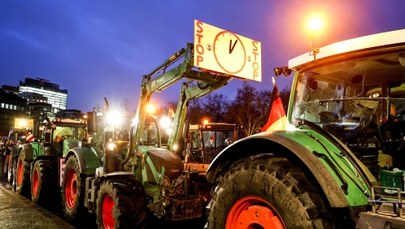 Protest niemieckich rolników: Tysiące ciągników w centrum Berlina 