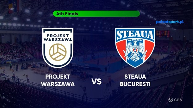 Skrót rewanżowego meczu Pucharu Challenge Projekt Warszawa - Steaua Bukareszt 3:0 (25:19, 25:19, 25:23).