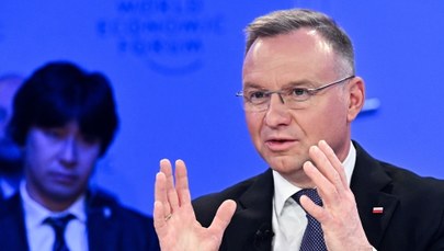 Duda w Davos: Polacy rozumieją Ukraińców