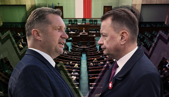 Politycy PiS starli się pod nieobecność Kaczyńskiego. Poszło o Bosaka