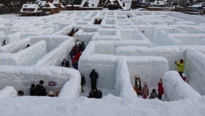 Śnieżny labirynt w Zakopanem [ZDJĘCIA]