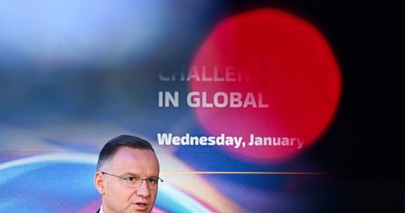 Andrzej Duda w Davos bierze udział w spotkaniu dotyczącym Ukrainy. "Jesteśmy świadkami odrodzenia rosyjskiego imperializmu" - przestrzegał prezydent w trakcie wydarzenia zorganizowanego na Światowym Forum Ekonomicznym.